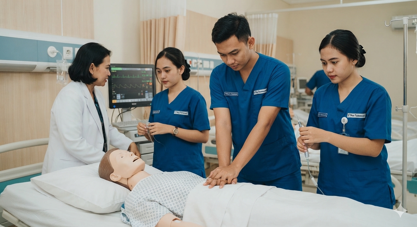 Tingkatkan Kualitas Lulusan, STIKes Fatmawati Sukses Gelar Workshop Keperawatan Gawat Darurat Terbaru